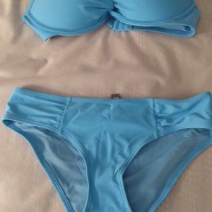 Arie blue bikini